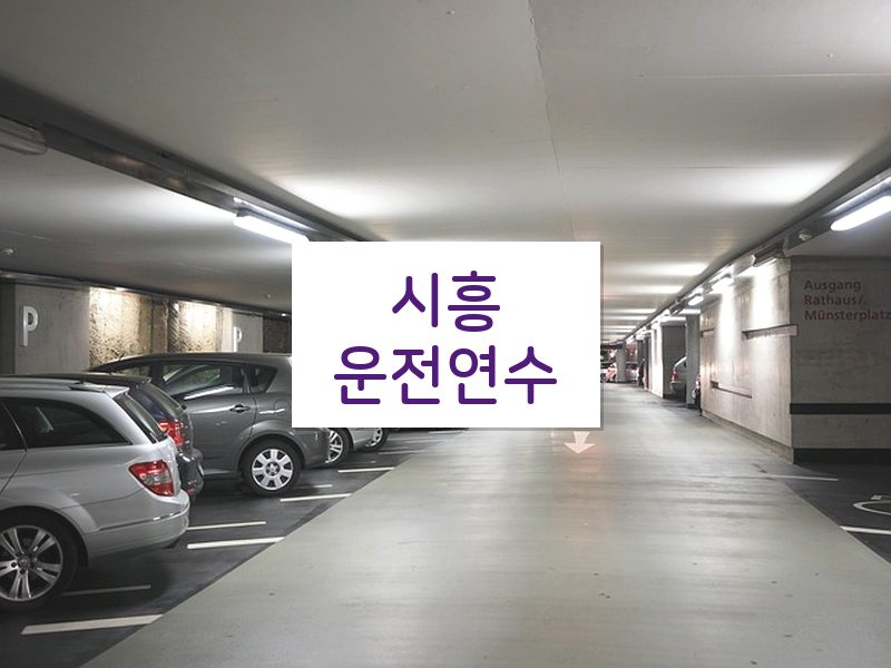 시흥운전연수 후기