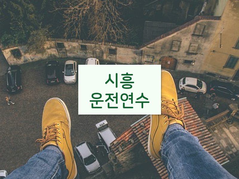 시흥운전연수 후기