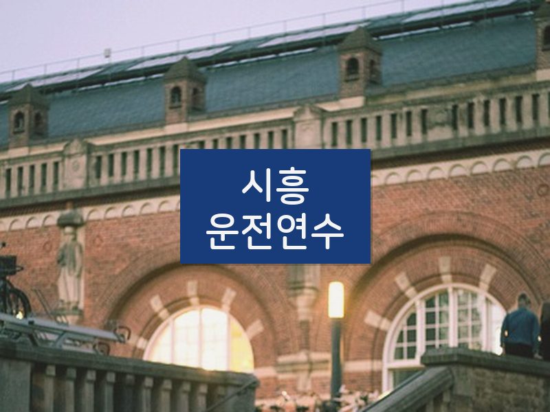 시흥운전연수 후기