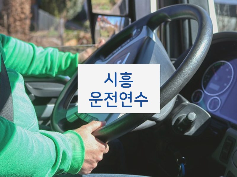 시흥운전연수 후기