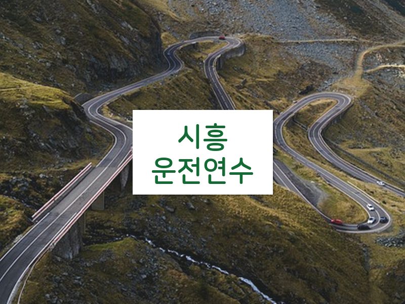 시흥운전연수 후기