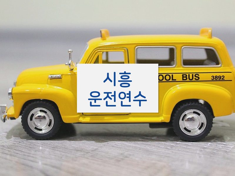 시흥운전연수 후기