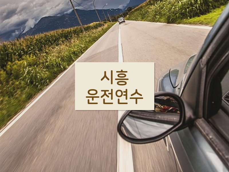 시흥운전연수 후기