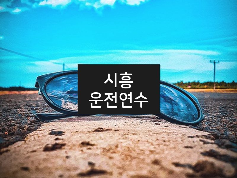 시흥운전연수 후기