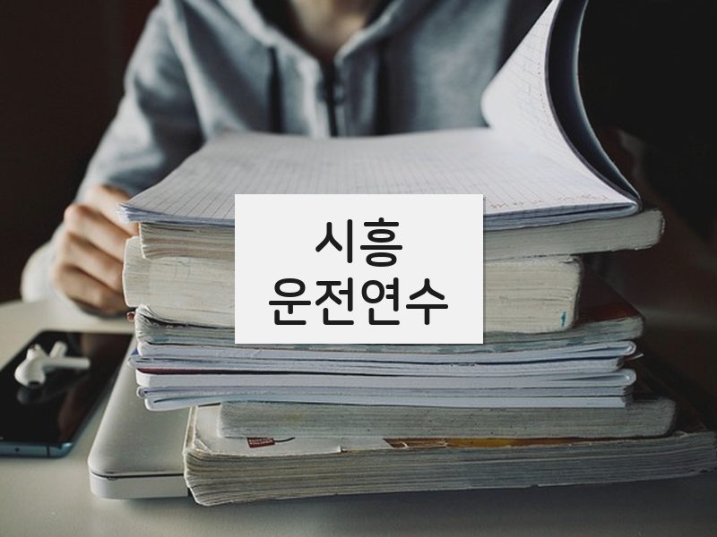 시흥운전연수 후기