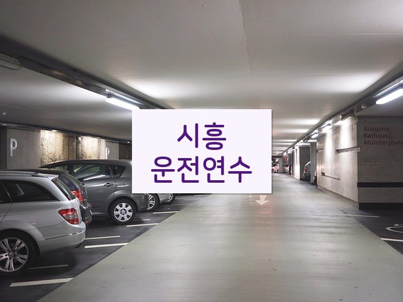 시흥운전연수 후기