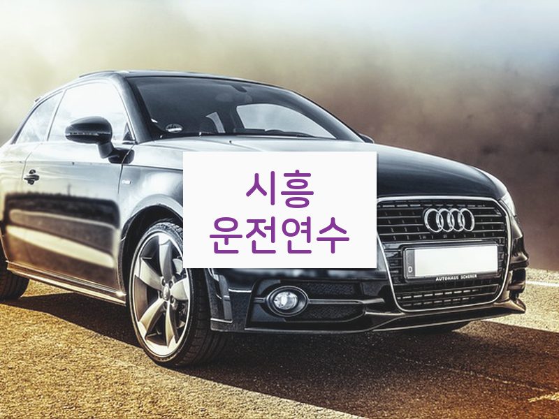 시흥운전연수 후기