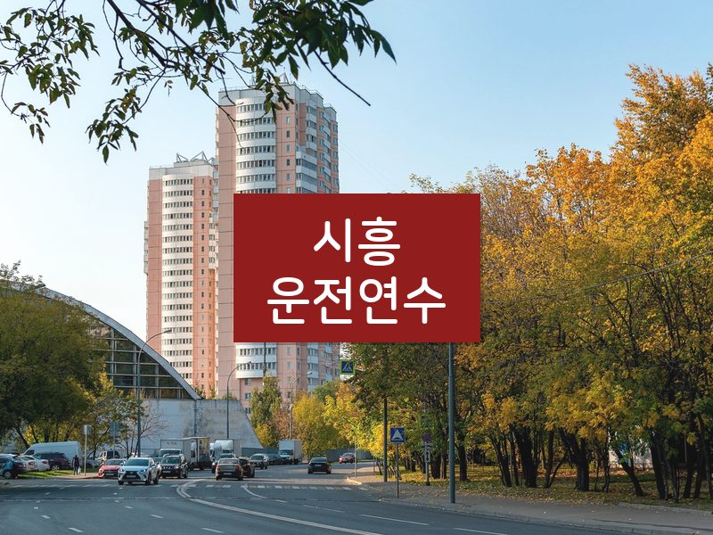 시흥운전연수 후기