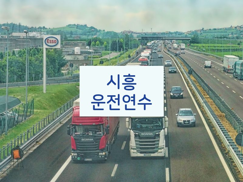 시흥운전연수 후기