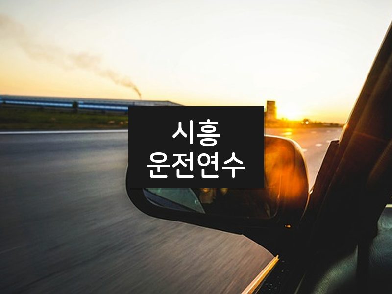 시흥운전연수 후기