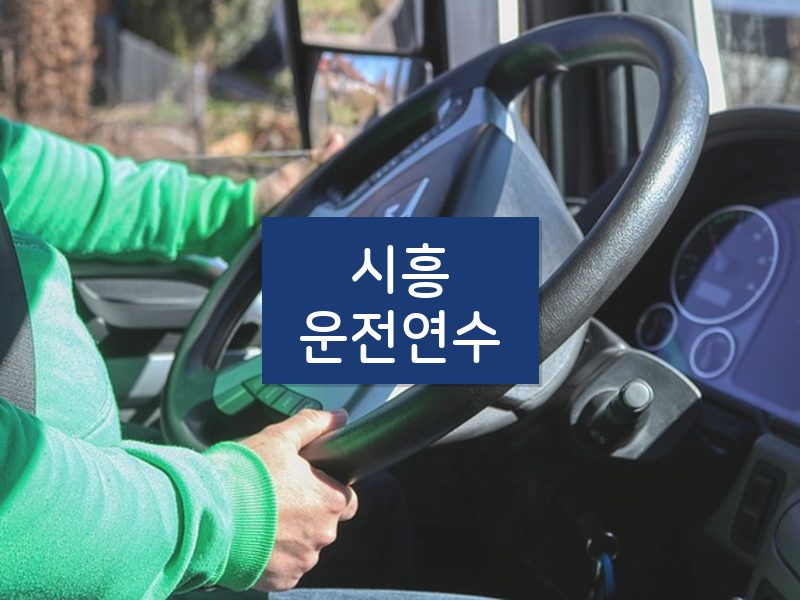 시흥운전연수 후기