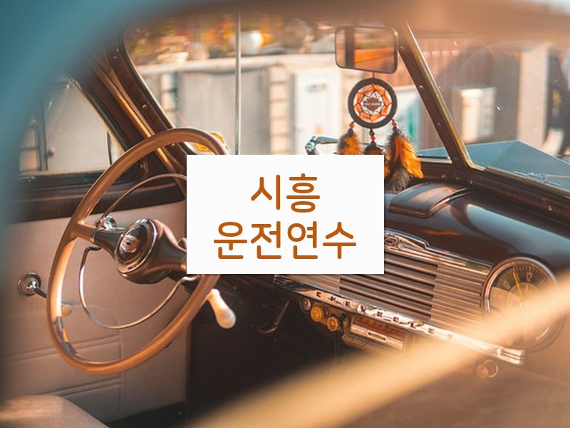 시흥운전연수 후기