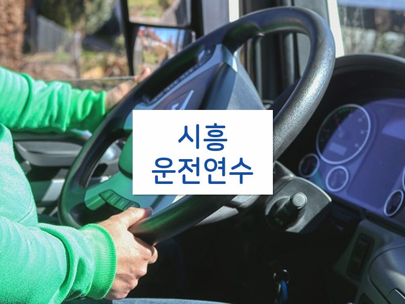 시흥운전연수 후기