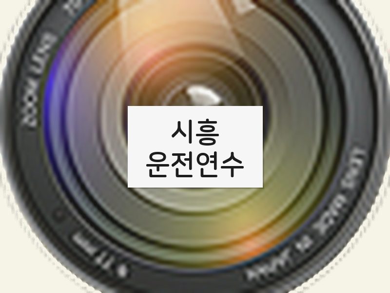 시흥운전연수 후기