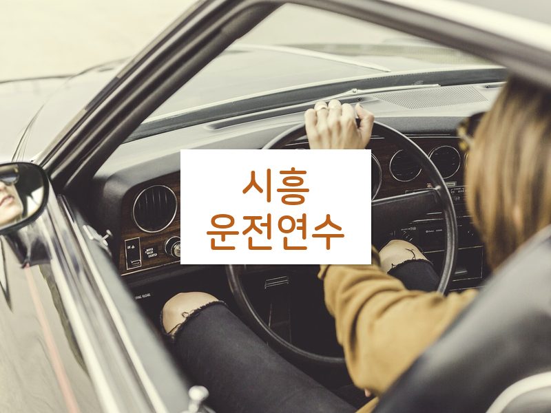 시흥운전연수 후기