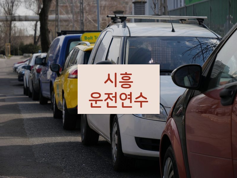 시흥운전연수 후기