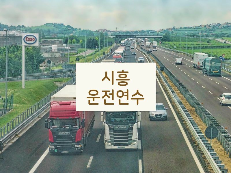 시흥운전연수 후기