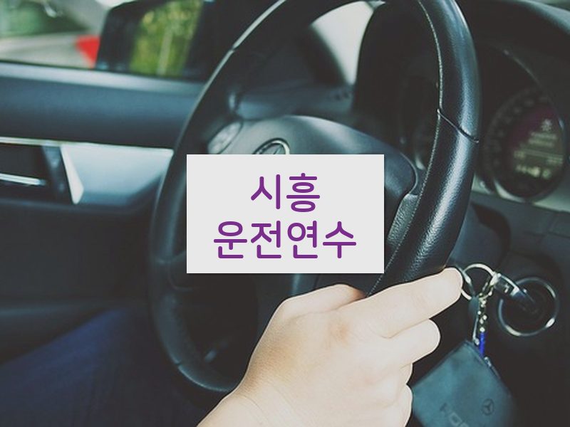 시흥운전연수 후기