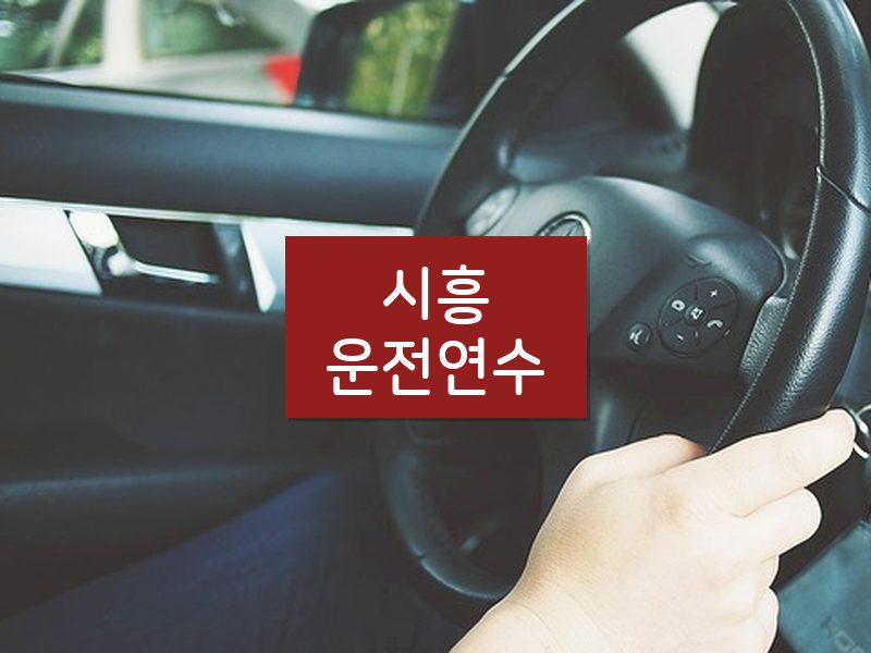 시흥운전연수 후기