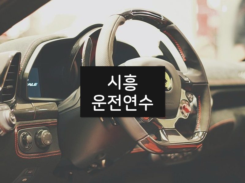 시흥운전연수 후기