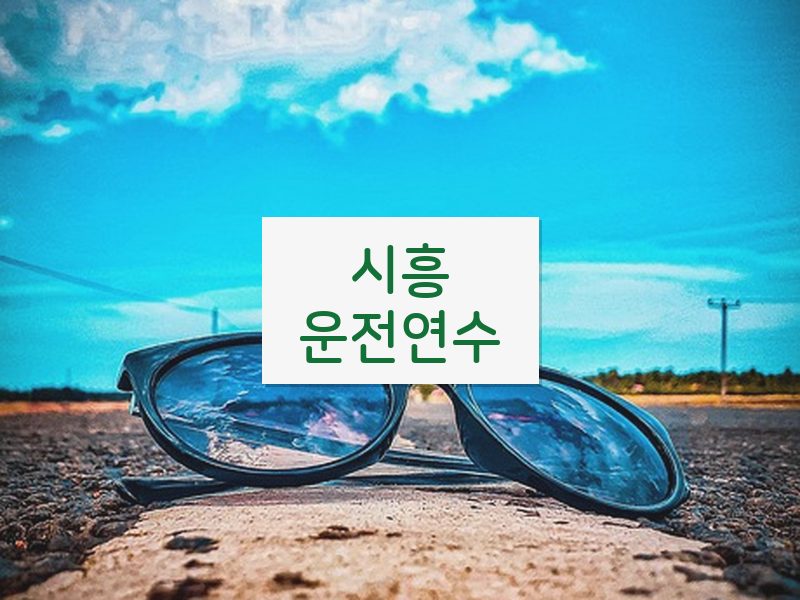 시흥운전연수 후기