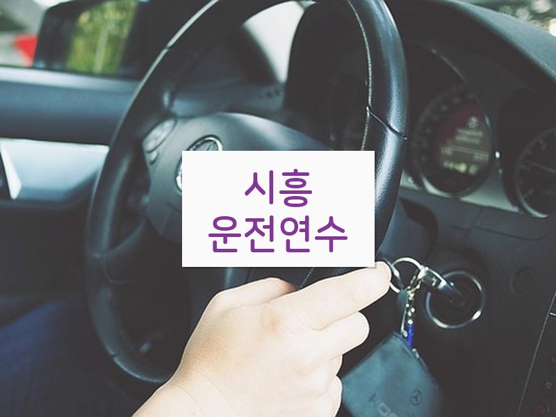 시흥운전연수 후기
