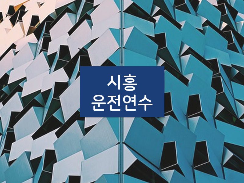 시흥운전연수 후기