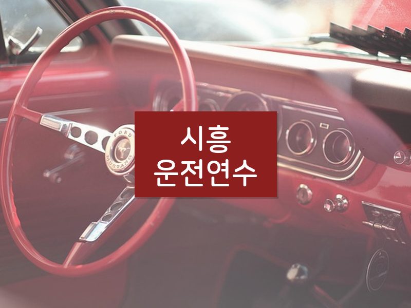 시흥운전연수 후기