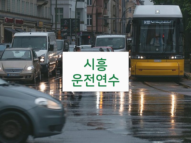 시흥운전연수 후기