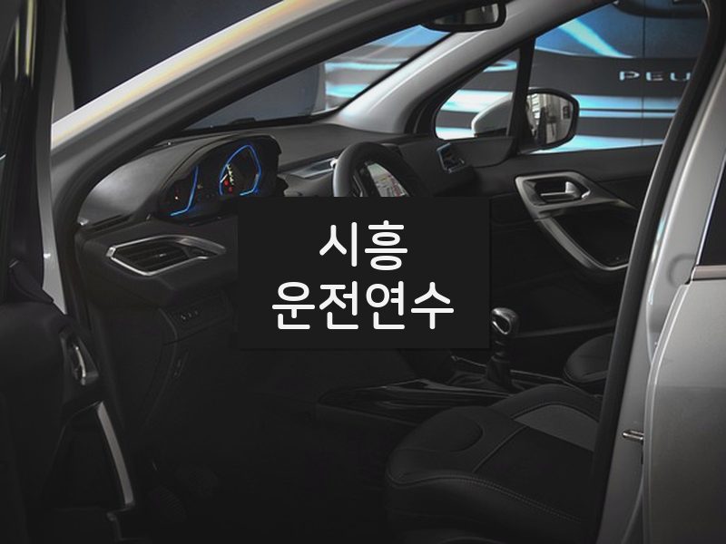 시흥운전연수 후기