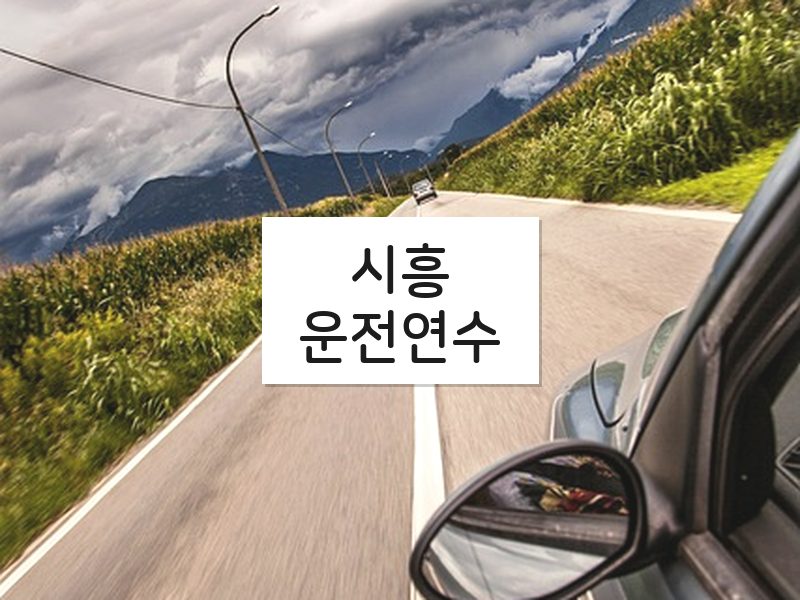 시흥운전연수 후기