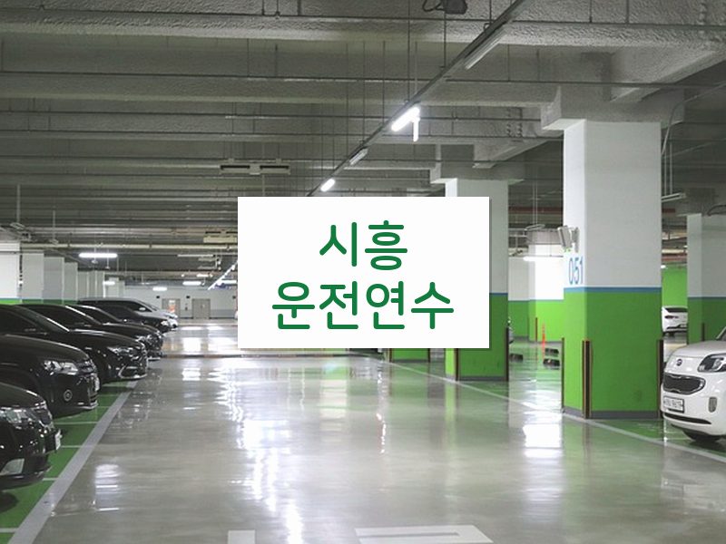 시흥운전연수 후기