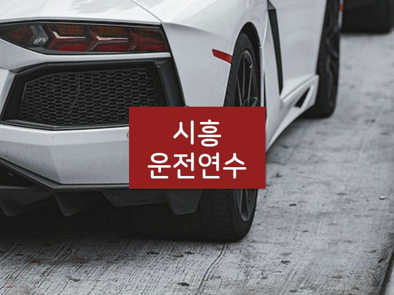 시흥운전연수 후기