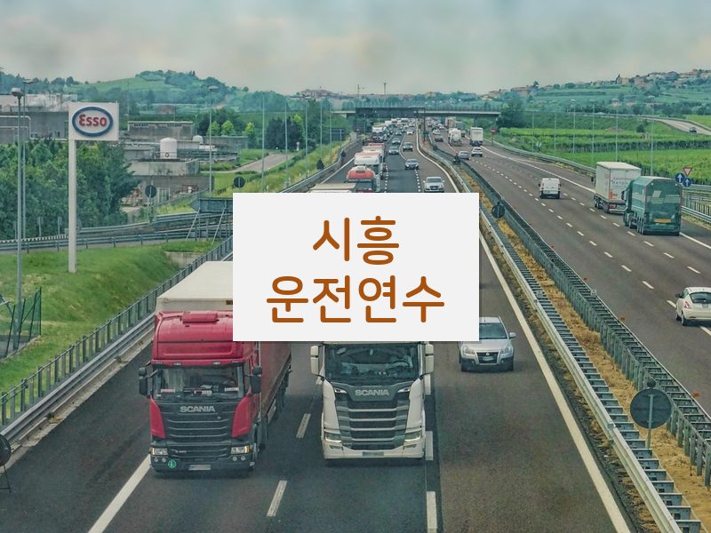 시흥운전연수 후기
