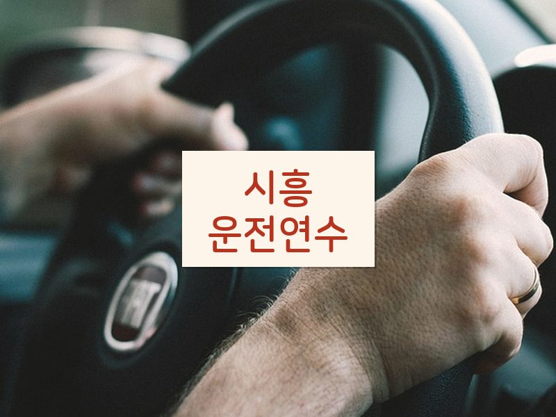 시흥운전연수 후기