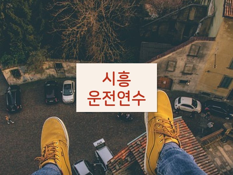 시흥운전연수 후기