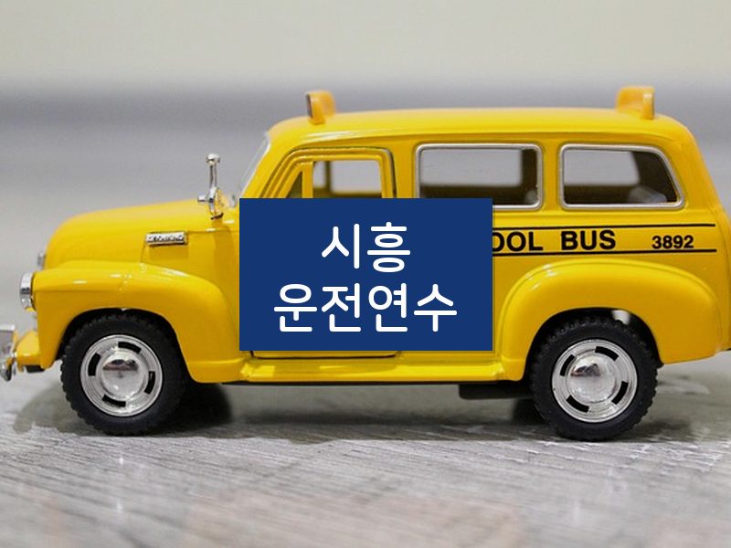 시흥운전연수 후기