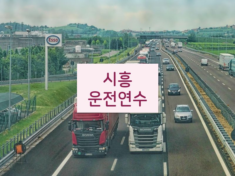 시흥운전연수 후기