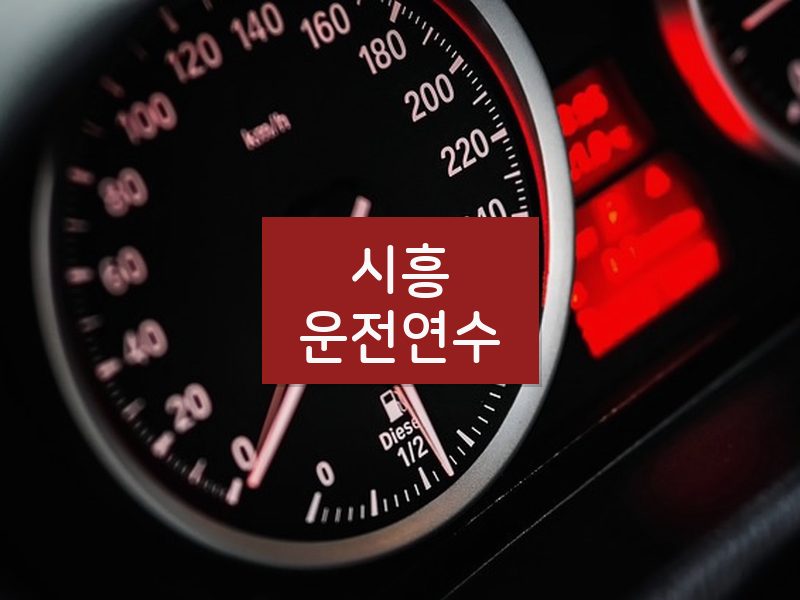 시흥운전연수 후기