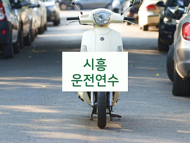 시흥운전연수 후기