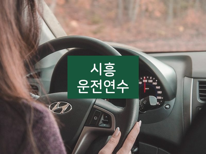 시흥운전연수 후기