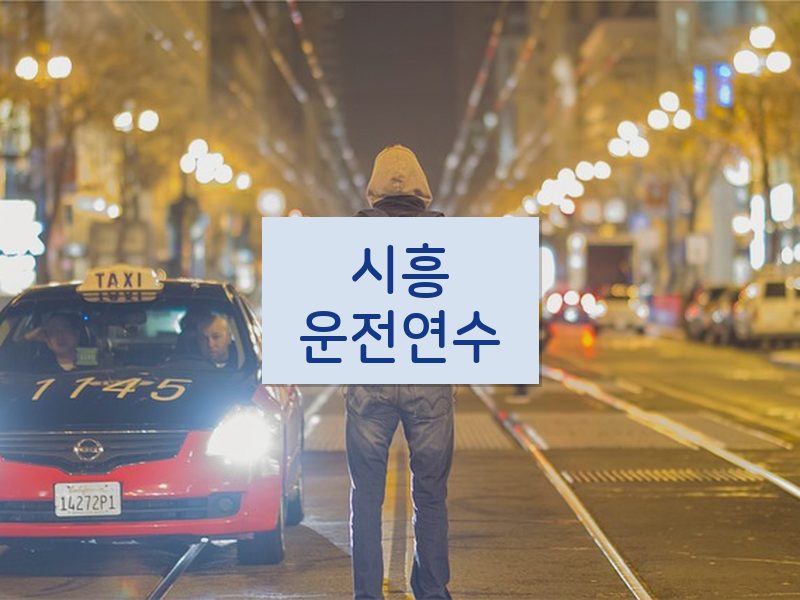 시흥운전연수 후기