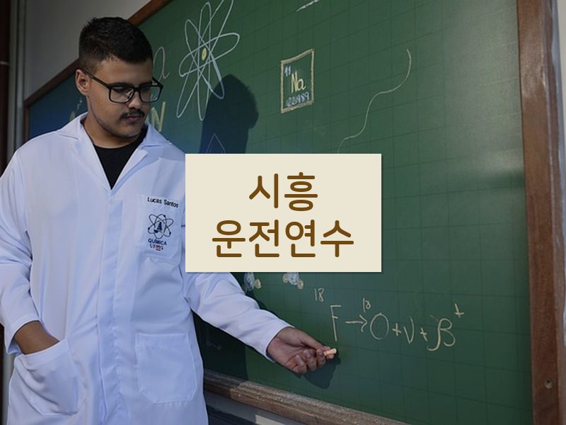 시흥운전연수 후기