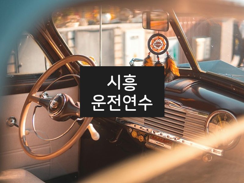 시흥운전연수 후기