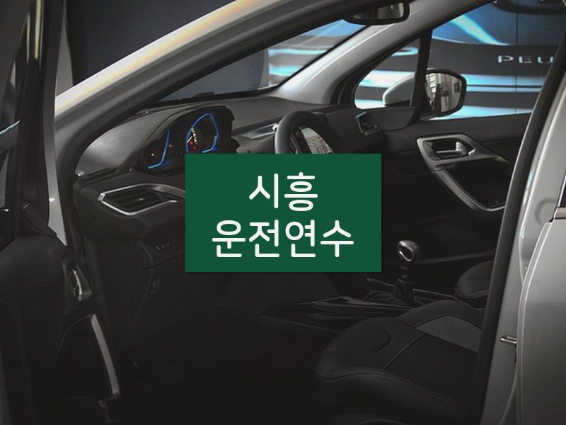 시흥운전연수 후기