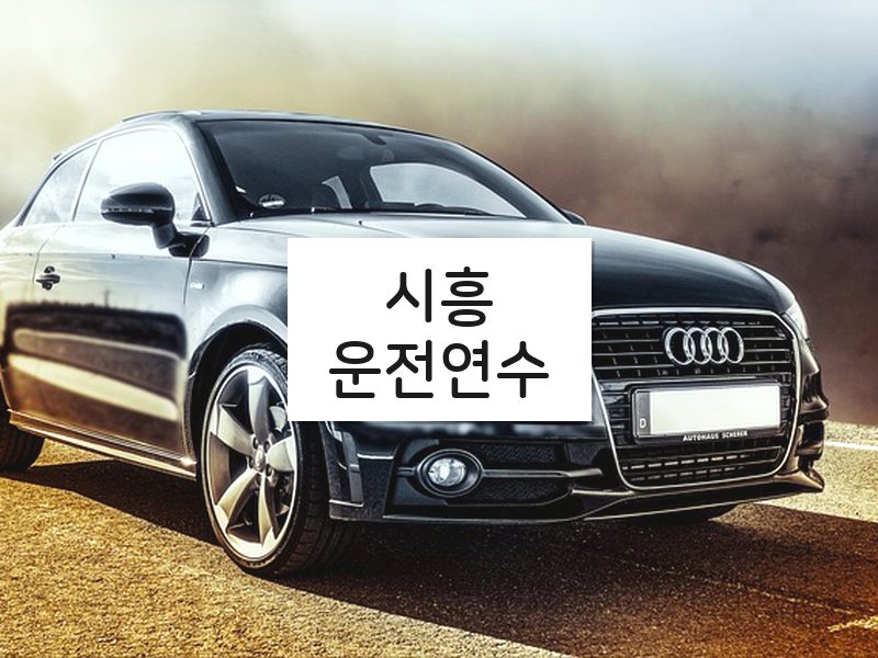 시흥운전연수 후기
