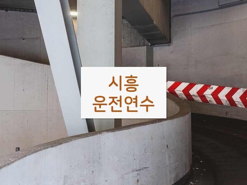 시흥운전연수 후기